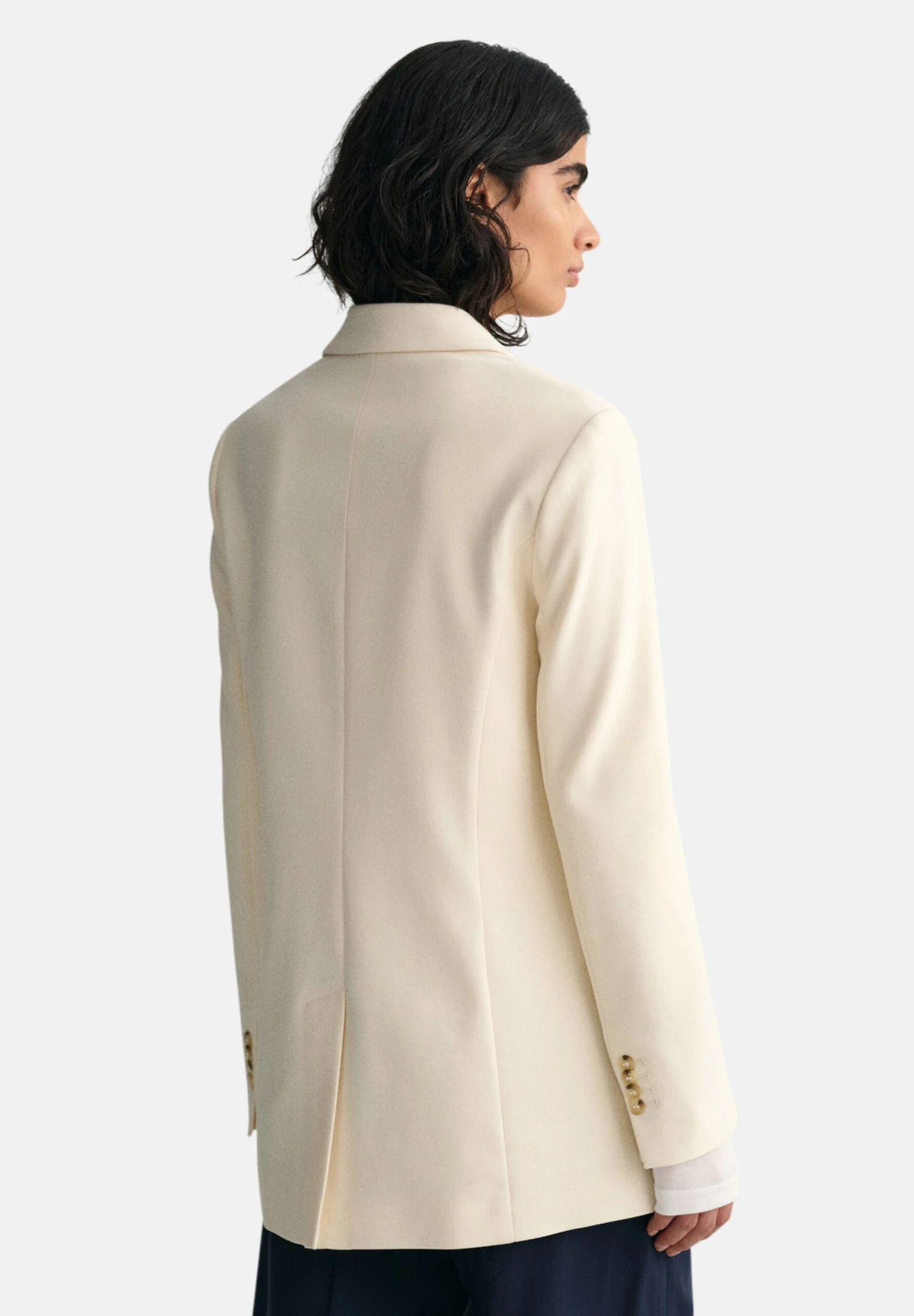 Gant Reg - Manteau Court - Cream 4 Gant Reg - Manteau Court - Cream – Image 2