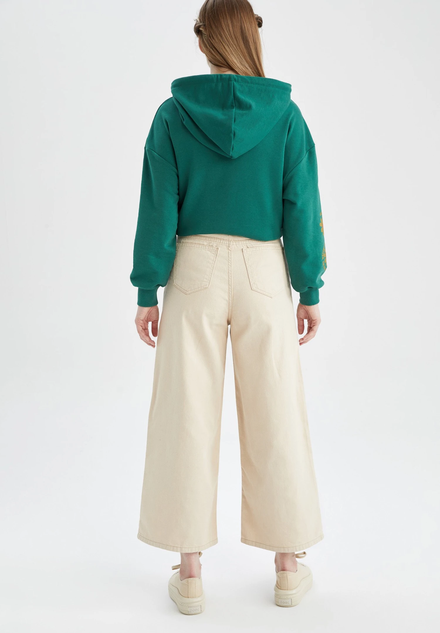 DeFacto Jean Flare - Beige 5 DeFacto Jean Flare - Beige – Image 3