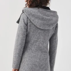 Asymmetrisch Geschwungener - Manteau Court - Gris Foncé 9 Asymmetrisch Geschwungener - Manteau Court - Gris Foncé -Pas Cher Vero Moda Magasin a788a5e2c62f479fa59060d30cce30f5
