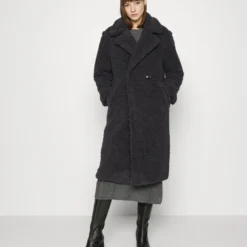 Ugg Gertrude Long Coat - Manteau D'Hiver - Ink Black