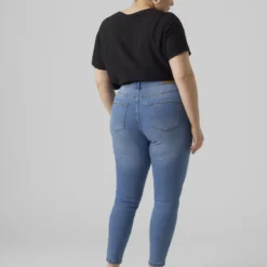 Vero Moda Curve Jeans Skinny - Light Blue Denim 8 Vero Moda Curve Jeans Skinny - Light Blue Denim -Pas Cher Vero Moda Magasin ae1ccaa19bf84c34af403ad47aa32f74