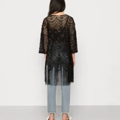 Vila Vinola Fringle Kimono - Veste Légère - Black -Pas Cher Vero Moda Magasin af1908febf974131ae0e768ca46418f0 scaled