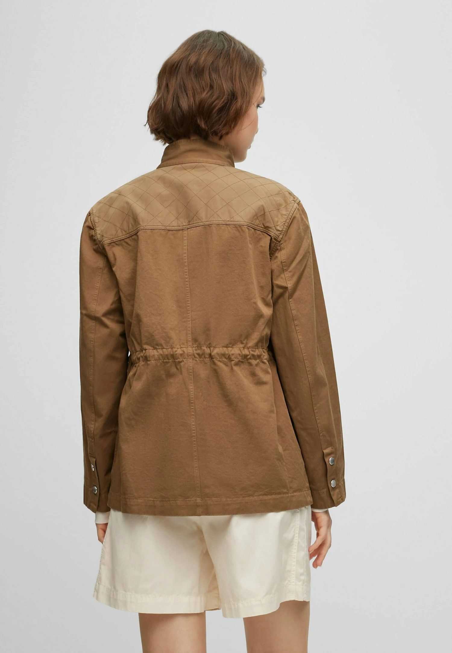 Boss Jivera - Parka - Open Beige 5 Boss Jivera - Parka - Open Beige – Image 3