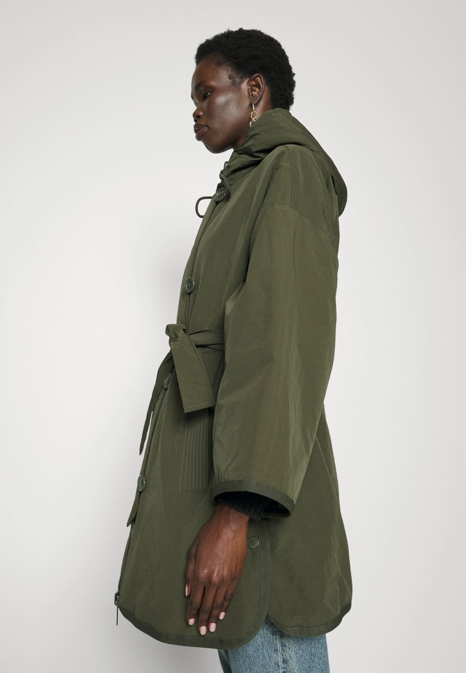 Loretta - Manteau D'Hiver - Verde Kaki 6 Loretta - Manteau D'Hiver - Verde Kaki – Image 4