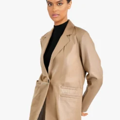 Oakwood Kathia - Manteau Court - Beige