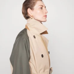 Canasta - Trench - Miele -Pas Cher Vero Moda Magasin b893533162764e7bacedf87d92be37aa scaled