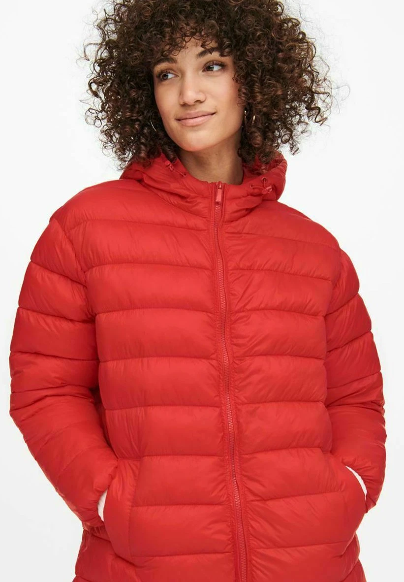 ONLY Melody Oversize - Manteau D'Hiver - Poppy Red 6 ONLY Melody Oversize - Manteau D'Hiver - Poppy Red – Image 4