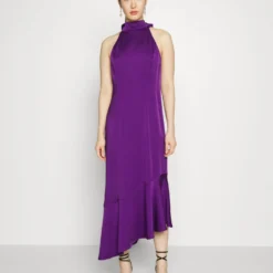 IVY OAK Nona - Robe Longue - Crocus Violet