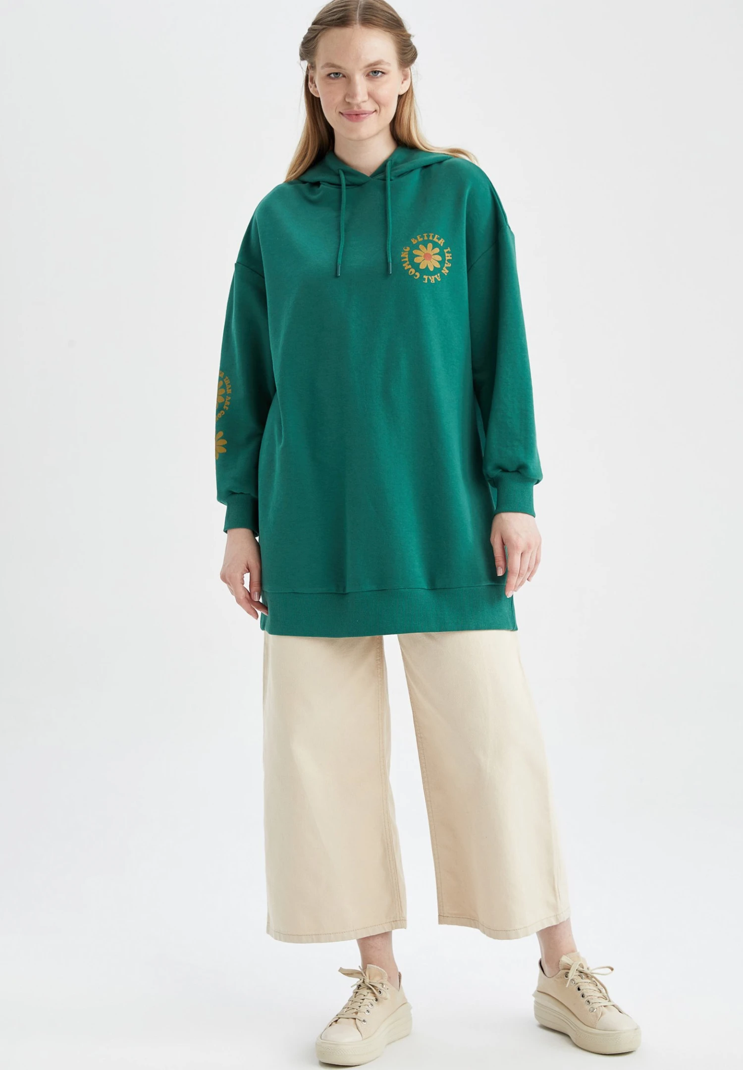 DeFacto Jean Flare - Beige 4 DeFacto Jean Flare - Beige – Image 2