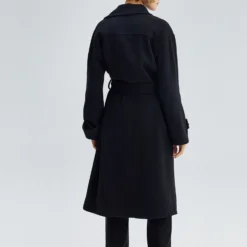 Double Breasted - Trench - Black -Pas Cher Vero Moda Magasin c2739089849847e1b44dbbbee2d2f1ba scaled