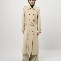 Bruuns Bazaar Bells Adelen Coat - Trench - Sand
