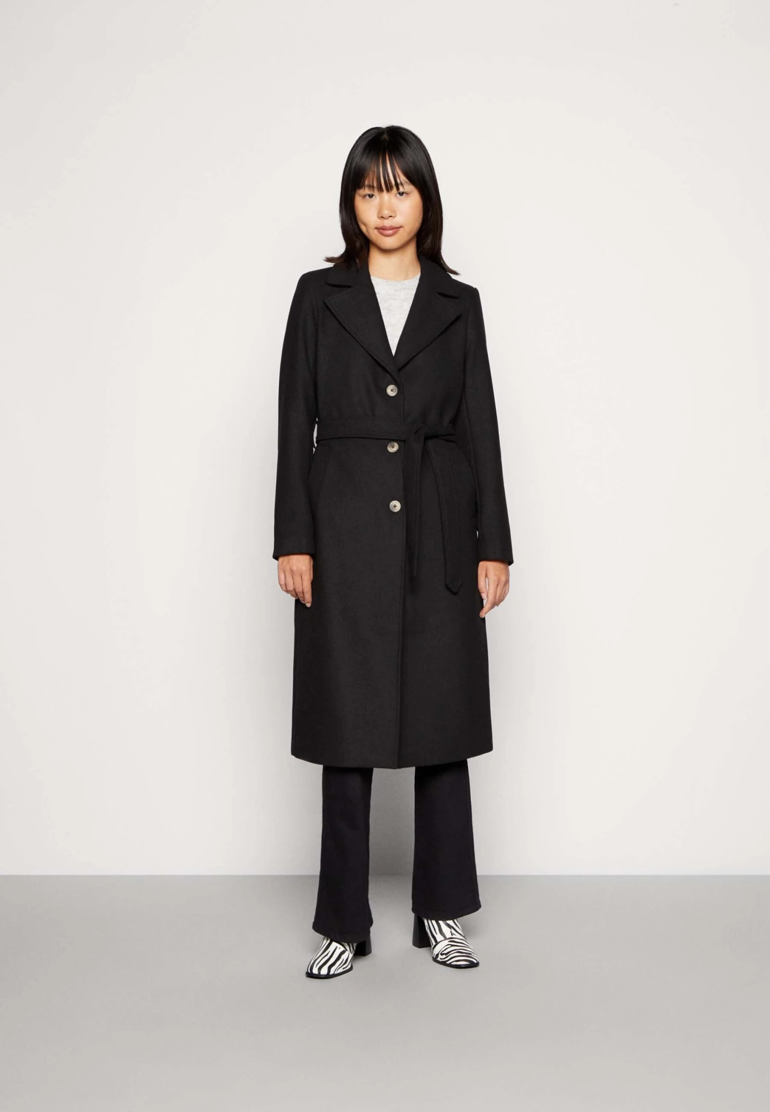 Pieces Pcjosie - Manteau Classique - Black 3 Pieces Pcjosie - Manteau Classique - Black