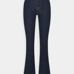 ONLY Onlwauw Life Flared Rinse - Jean Flare - Dark Blue Denim