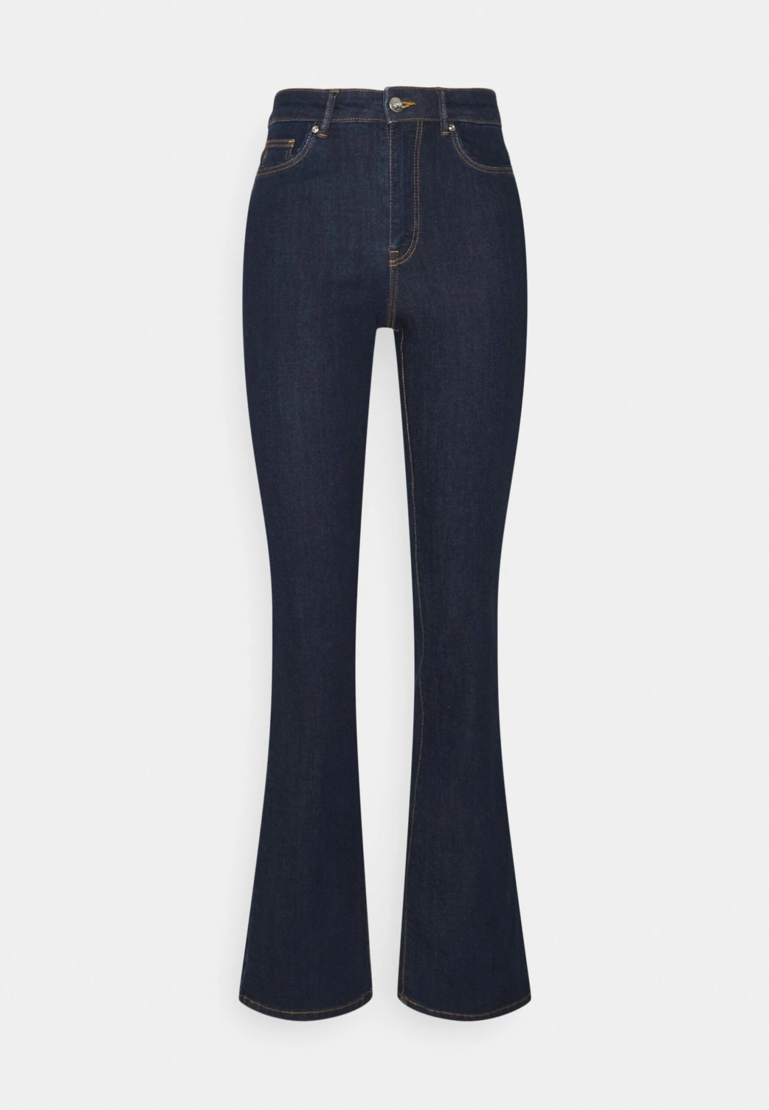 ONLY Onlwauw Life Flared Rinse - Jean Flare - Dark Blue Denim 3 ONLY Onlwauw Life Flared Rinse - Jean Flare - Dark Blue Denim