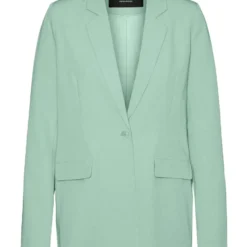 Vero Moda Langärmelig - Manteau Court - Mist Green