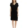 Tom Tailor Mit Kordelzug - Robe De Jour - Deep Black