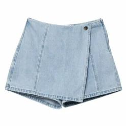 Stradivarius Latz - Jupe Portefeuille - Light-Blue Denim 14 Stradivarius Latz - Jupe Portefeuille - Light-Blue Denim -Pas Cher Vero Moda Magasin d753ef87cfd2467884301977ae2f74b9