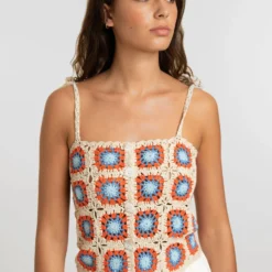 FRNCH Clemence - Veste Sans Manches - Creme