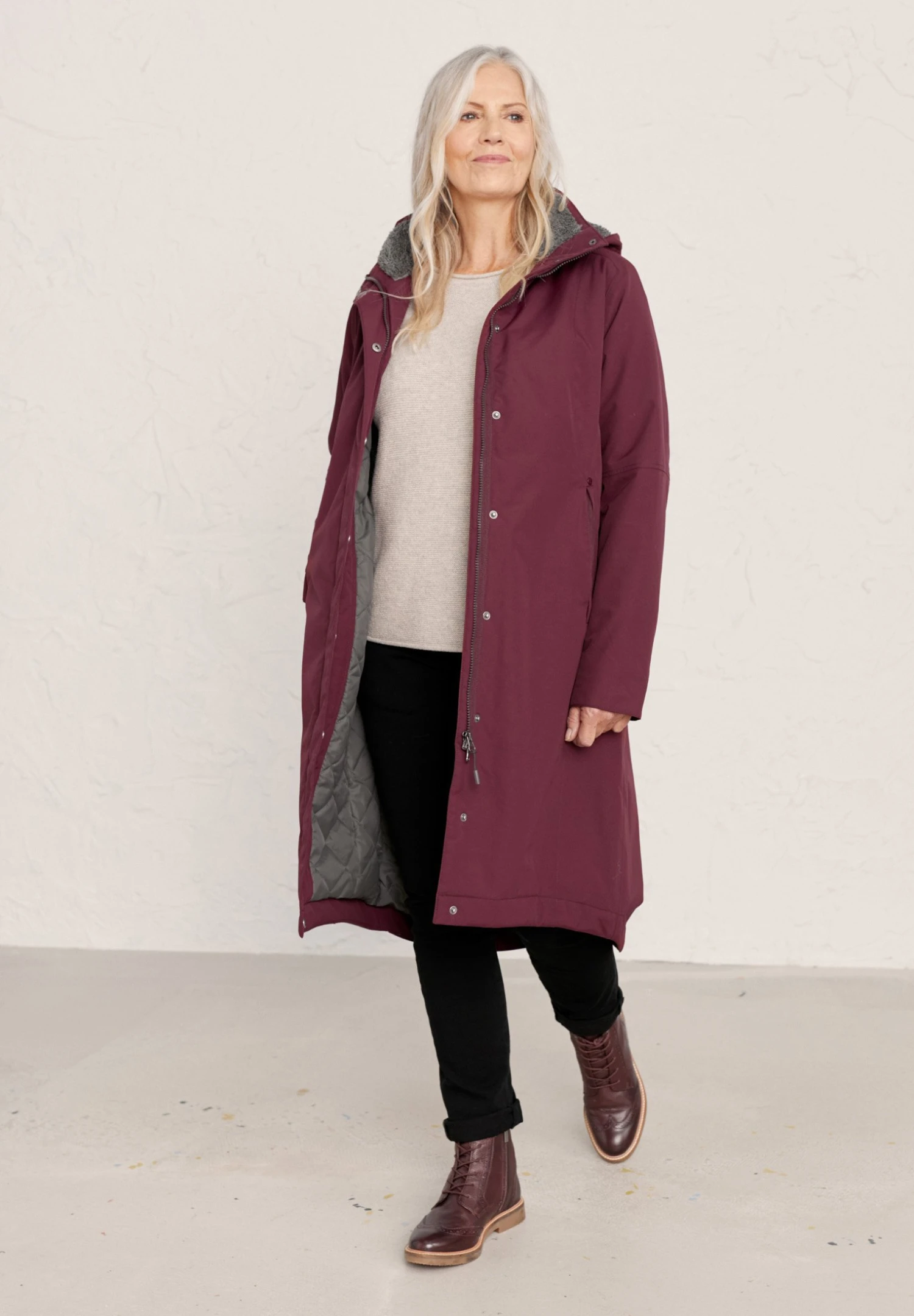 Janelle - Manteau D'Hiver - Bergamot 4 Janelle - Manteau D'Hiver - Bergamot – Image 2