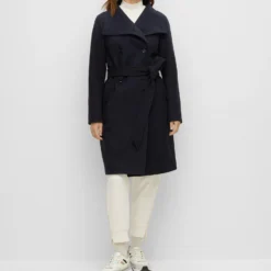 Boss Cedandy - Manteau Classique - Open Blue Six
