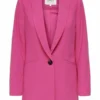 ONLY Longline - Manteau Court - Carmine Rose -Pas Cher Vero Moda Magasin e61b6782586b46eaac541308113d2809