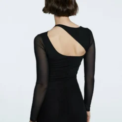 Stradivarius Mit Modischen Ärmeln - Robe Fourreau - Metallic Black 12 Stradivarius Mit Modischen Ärmeln - Robe Fourreau - Metallic Black -Pas Cher Vero Moda Magasin ecc0856c0b37499e919b69d87fc954d6