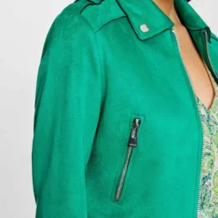 MORGAN Straight With Effect - Veste En Similicuir - Light Green -Pas Cher Vero Moda Magasin f14a4c9cce21423f934a7cc28b7d3ad1 scaled