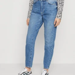Gina Tricot Dagny Mom - Jean Boyfriend - Midblue