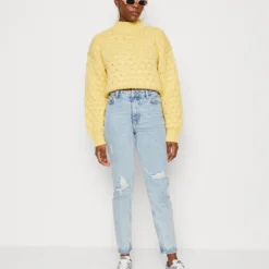 ONLY Onljagger Mom - Jean Slim - Light Blue Denim -Pas Cher Vero Moda Magasin f7d0843aeee24c89b8007a19ec5a736c scaled