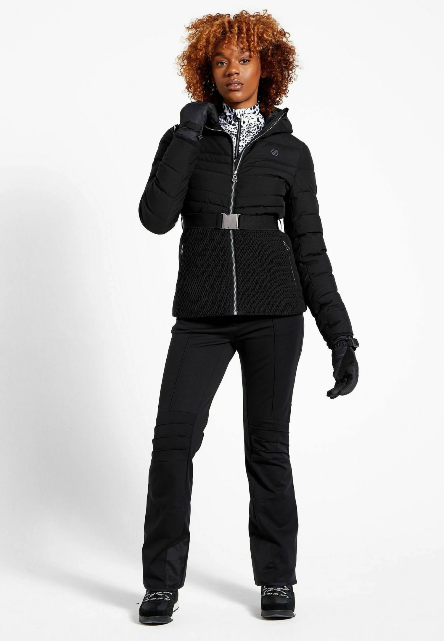 Next Hit The Slopes Premium Belted - Blouson - Black 4 Next Hit The Slopes Premium Belted - Blouson - Black – Image 2