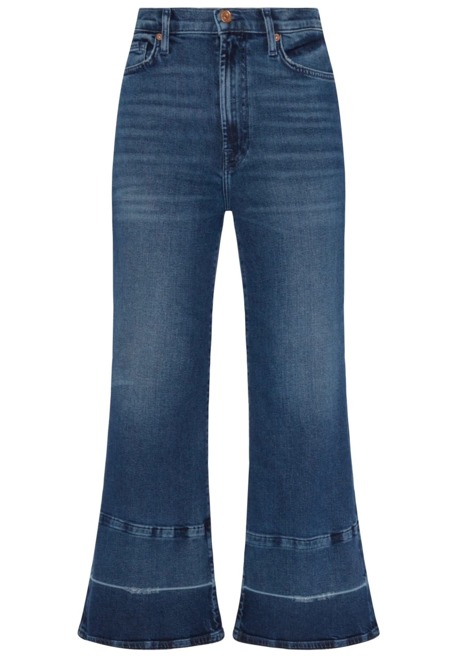 7 For All Mankind The Cropped Jo - Jean Flare - Dark Blue 6 7 For All Mankind The Cropped Jo - Jean Flare - Dark Blue – Image 4