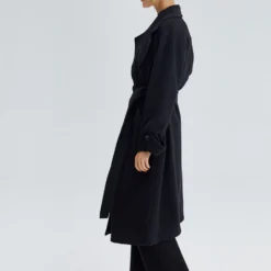 Double Breasted - Trench - Black -Pas Cher Vero Moda Magasin fecc0c8597e04180908b87d018bd5bfc scaled